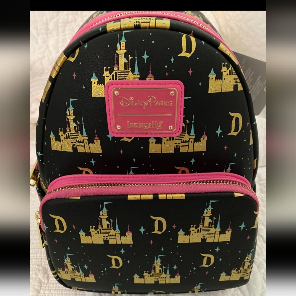 Sleeping Beauty's Castle Loungefly backpack